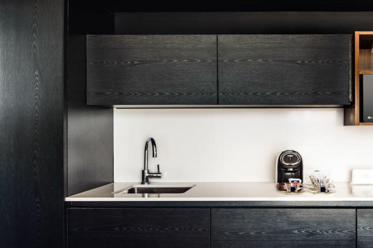 Sls Buenos Aires Puerto Madero酒店 外观 照片 A kitchen in a serviced apartment