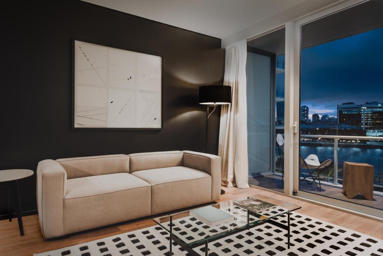 Sls Buenos Aires Puerto Madero酒店 外观 照片 A living room in a typical apartment