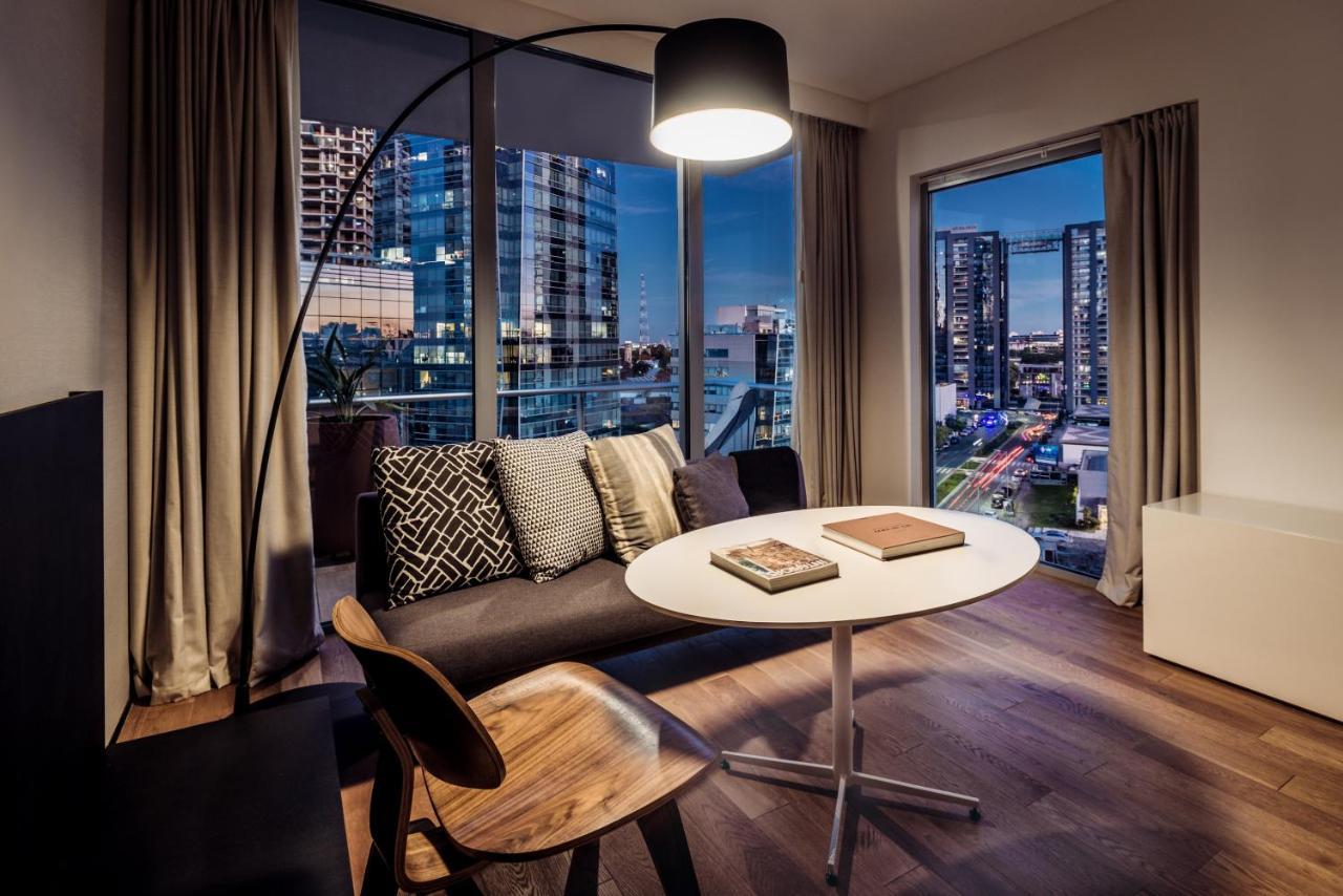 Sls Buenos Aires Puerto Madero酒店 外观 照片 A living room at the hotel