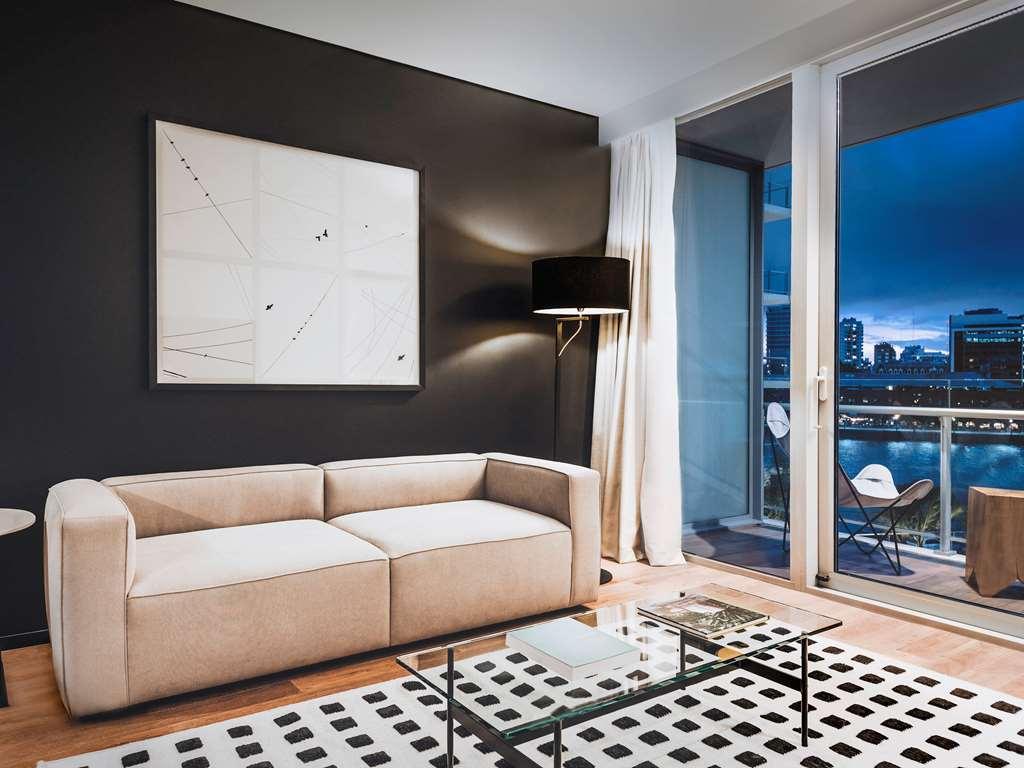 Sls Buenos Aires Puerto Madero酒店 客房 照片 A modern living room